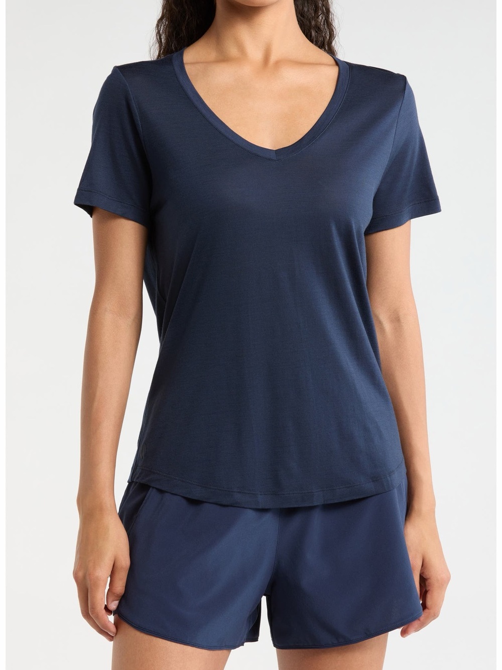 Smartwool Women’s Active Ultralite Merino Wool V-Neck Tshirt Size Medium